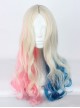 Suicide Squad Harleen Quinzel Loosely Long Curly Hair Cosplay Wig