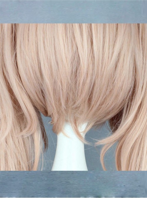 Dual Horsetail Light Brown Cosplay Lolita Wig