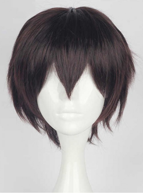 Short Hair Dark Brown Cosplay Lolita Wig