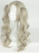 Long Gray Curly Dual Horsetail Cosplay Lolita Wig