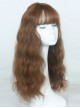 Cute Air-bangs Long Corn Perm Lolita Wig