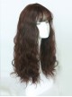 Cute Air-bangs Long Corn Perm Lolita Wig