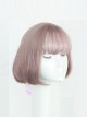 Air-bangs Internal Buckle Pear Flower Head Curly Hair Lolita Wig