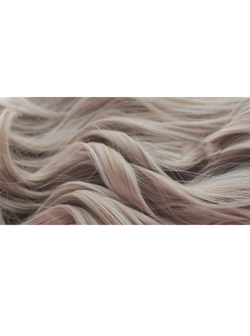 Milk Tea Color Long Curly Hair Classic Lolita Wig