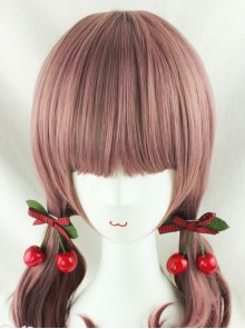 Taro Purple Gradual Change Long Curly Hair Lolita Wig