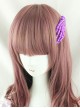 Taro Purple Gradual Change Long Curly Hair Lolita Wig