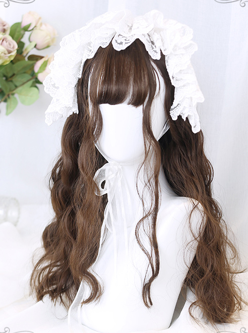 Cute Egg Roll Long Hair Lolita Wig