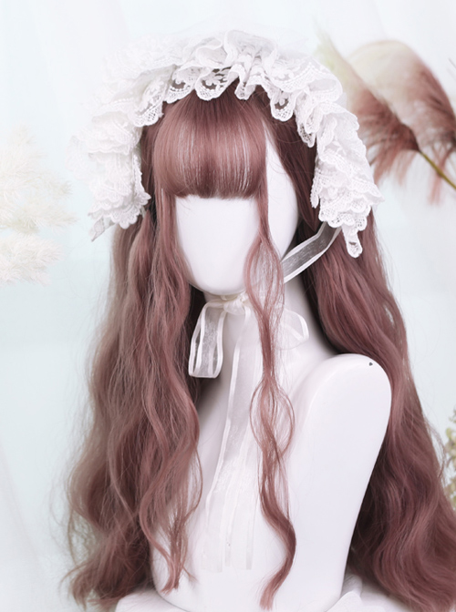 Cute Egg Roll Long Hair Lolita Wig