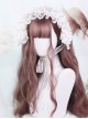 Cute Egg Roll Long Hair Lolita Wig