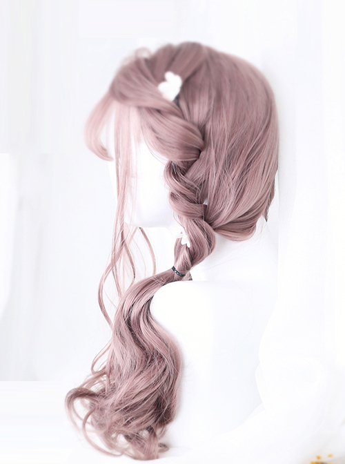 Doris Series Air-bangs Long Curly Hair Lolita Wig