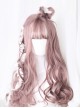 Doris Series Air-bangs Long Curly Hair Lolita Wig