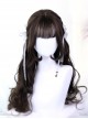 Hime Cut Inner Buckle Long Curly Hair Lolita Wig