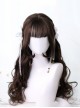 Hime Cut Inner Buckle Long Curly Hair Lolita Wig