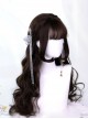 Hime Cut Inner Buckle Long Curly Hair Lolita Wig