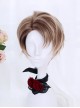 Earl Of Seidel Series Side Parting Lolita Mens Wig