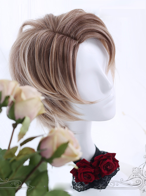 Earl Of Seidel Series Side Parting Lolita Mens Wig