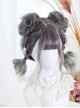 Harajuku Style Gradual Change Water Wave Curly Lolita Short Wig