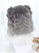 Harajuku Style Gradual Change Water Wave Curly Lolita Short Wig