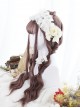 Pink Water Wave Long Curly Lolita Wig