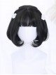 Inner Buckle Short Curly Hair Lolita Wig