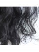 Air-bangs Natural Black Big Wavy Hair Lolita Wig