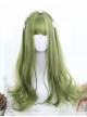Green Big Wavy Long Hair Lolita Wig