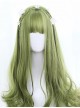 Green Big Wavy Long Hair Lolita Wig