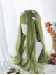 Green Big Wavy Long Hair Lolita Wig