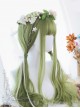 Green Big Wavy Long Hair Lolita Wig