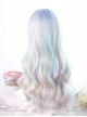 Auroral Color Long Curly Hair Lolita Wig