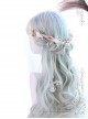 Auroral Color Long Curly Hair Lolita Wig