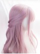 Slanted-bangs Long Curly Hair Lolita Wig