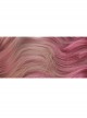 Hair-tail Pink Gradual Color Long Curly Hair Lolita Wigs