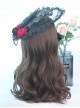 Brown Hair Bangs Long Curly Hair Classic Lolita Wigs