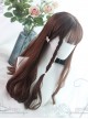 Rose And Flower Thorn Series Brown Long Curly Hair Lolita Wigs