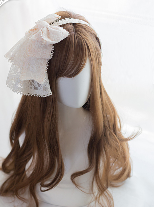 Brown Or Black Medium Length Curly Hair Lolita Wigs