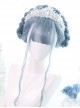 Mermaid's Tears Series Long Curly Hair Lolita Blue Wigs