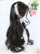 Natural Black Daily Long Curly Hair Lolita Wigs