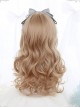 Brown Or Black Medium Length Curly Hair Classic Lolita Wigs