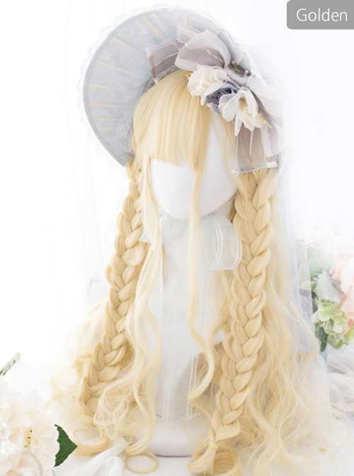 *Miss Mira* Series Corn Coils Long Curly Hair Classic Lolita Wigs