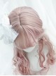 Big Wavy Long Curly Hair Cute Pink Lolita Wigs