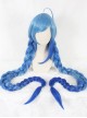 Blue Gradient Double Ponytail Sweet Lolita Cosplay Wigs