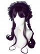 Black-purple Big Wavy Long Curly Hair Polaris Lolita Wigs