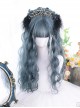 Multicolor Egg Roll Long Curly Hair Classic Lolita Wigs