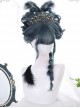 Multicolor Egg Roll Long Curly Hair Classic Lolita Wigs