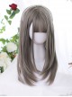 Layering Design Multicolor Medium Long Hair Classic Lolita Daily Wigs