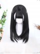 Layering Design Multicolor Medium Long Hair Classic Lolita Daily Wigs