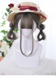 Layering Design Multicolor Medium Long Hair Classic Lolita Daily Wigs