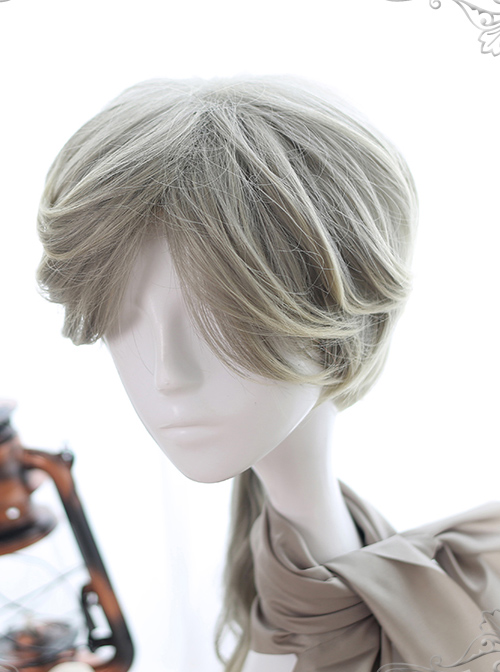 Handsome Half-long Hair Prince Lolita Gradient Wigs