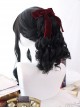 Black Roman-curly Long Curly Hair Classic Lolita Wigs